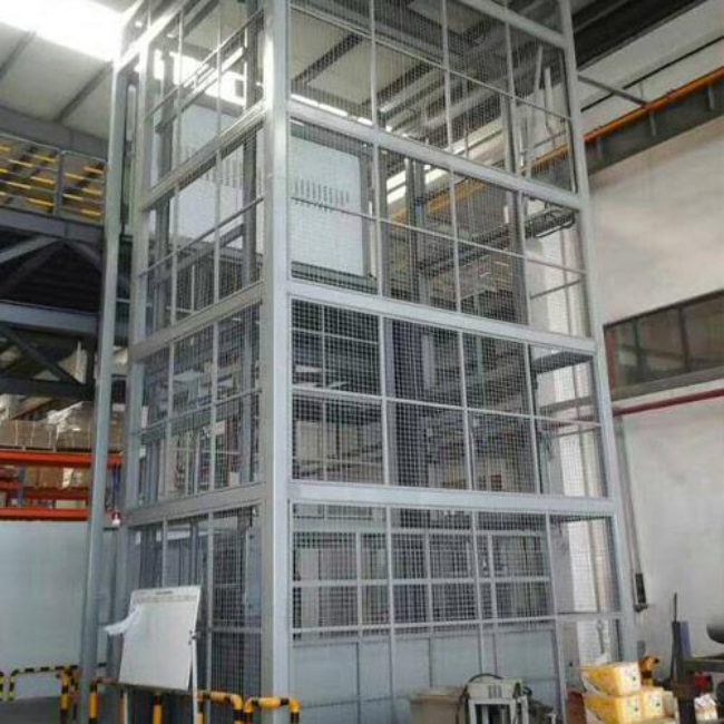 永发镇导轨式升降平台货梯